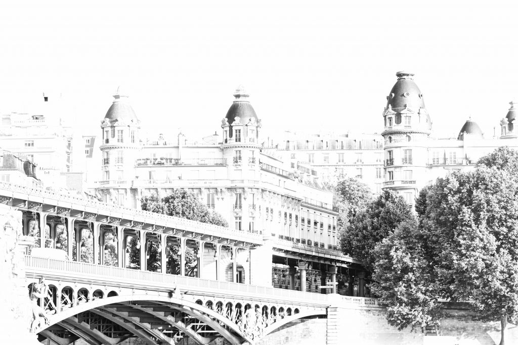Het pand bij Bir-Hakeim, waar Alberto Santos-Dumont met zijn ballon naar binnen sloeg.