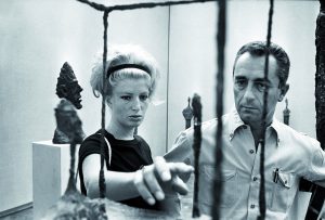 Monica Vitti en Michelangelo Antonioni