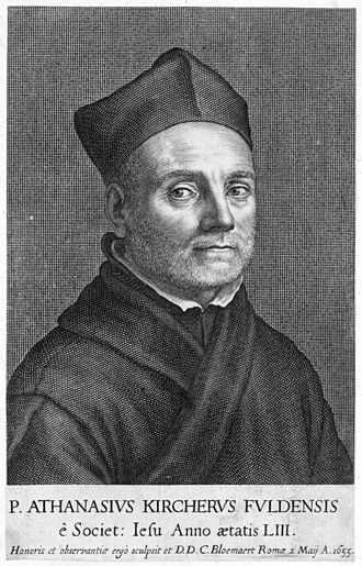 Athanasius Kircher (fotocredit wikipedia)