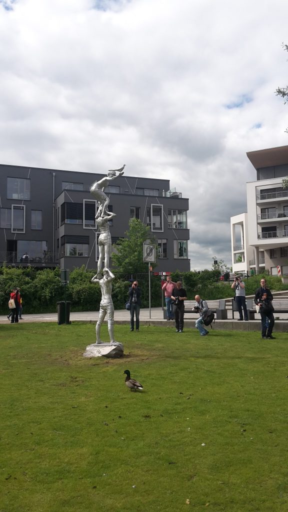 Hyperrealistisch werk van Studio Ortha, tot stand gekomen na inspraak van de omwonenden.
