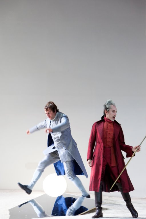 Thomas Oliemans (Lescaut) & Alain Coulombe (Geronte di Ravoir). (c) Bernd Uhlig