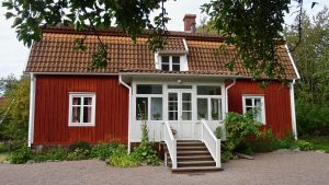 Het geboortehuis van Astrid Lindgren. ©AQM