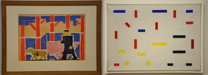 Van der Lecks Hondenkar: van figuratief naar abstract. Foto's auteur