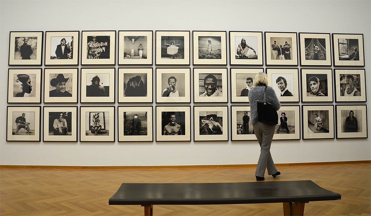 Anton Corbijn in het Gemeentemuseum (foto auteur)