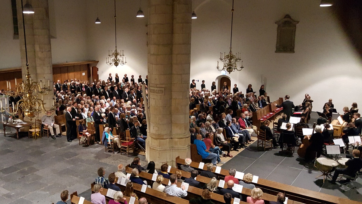 Missen in de Kloosterkerk (foto Christiaan de Roo)