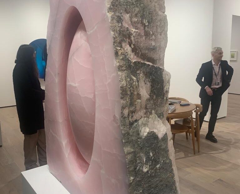 Kunstwerk op TFAF 2023. Foto door auteur