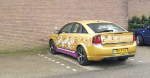 De tourneeauto van Het NUT