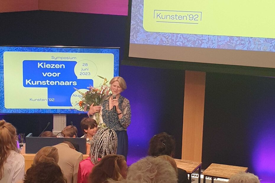Marianne Versteegh neemt afscheid - foto Cultuurpers