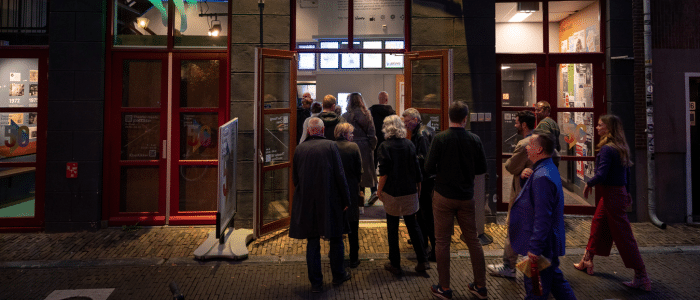 De ingang van theater Kikker. PR-beeld Theater Kikker