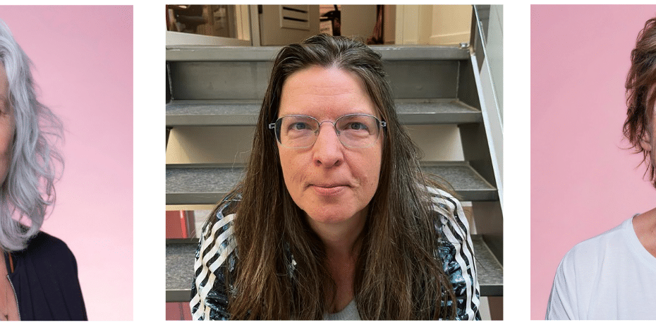 vlnr: Madeleine Matzer, Martine Manten, Agnes Bolwiender